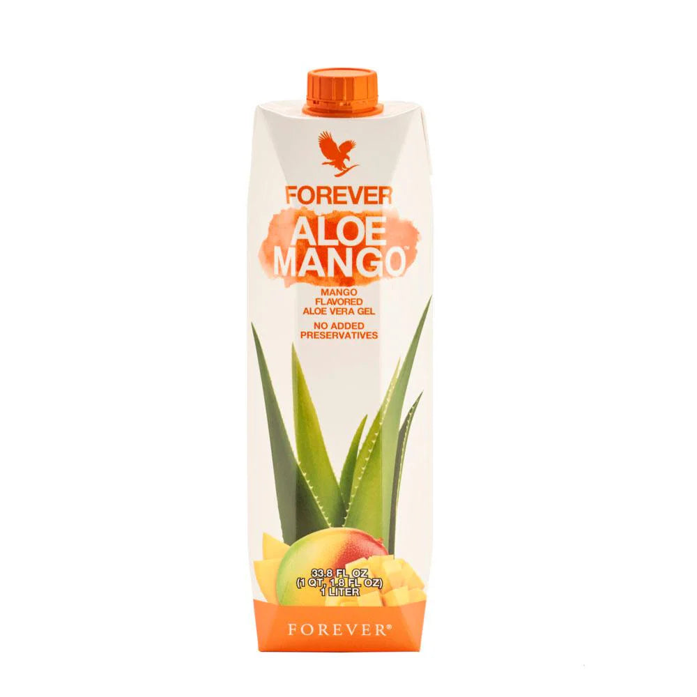 Forever Aloe Mango - Refreshing Aloe Vera Drink with Juicy Mango Flavor